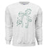 Lucky Bow Sweatshirt- Delta Phi Epsilon