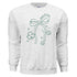 Lucky Bow Sweatshirt- Gamma Phi Beta