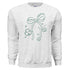 Lucky Bow Sweatshirt- South by Sea