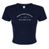 Motto Crop Tee- Kappa Kappa Gamma