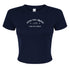 Motto Crop Tee- Zeta Tau Alpha