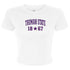 Truman State Varsity Crop Tee