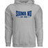 Classic Text Hoodie- Sigma Nu