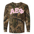 Camo Long Sleeve- Alpha Epsilon Phi