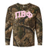 Camo Long Sleeve- Pi Beta Phi