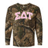 Camo Long Sleeve- Sigma Delta Tau