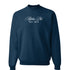 Elegant Script Sweatshirt- Alpha Phi