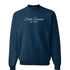 Elegant Script Sweatshirt- Delta Gamma