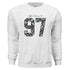 Lace Numbers Sweatshirt- Alpha Omicron Pi