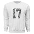 Lace Numbers Sweatshirt- Sigma Delta Tau