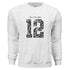 Lace Numbers Sweatshirt- Theta Phi Alpha