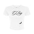 Stilettos GBig Crop Tee