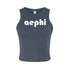 Retro Name Crop Tank - Alpha Epsilon Phi