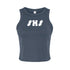 Retro Name Crop Tank - South by Sea