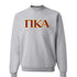 Letter Sweatshirt- Pi Kappa Alpha