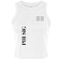 Minimalist Stacked Cropped Tank- Phi Sigma Sigma