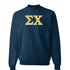 Letter Sweatshirt- Sigma Chi