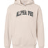 Zebra Hoodie- Alpha Phi