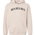 Zebra Hoodie- Delta Delta Delta