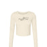 In the Wind Crop Long Sleeve- Alpha Gamma Delta