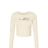 In the Wind Crop Long Sleeve- Phi Mu