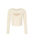 Fall Sweets Crop Long Sleeve- Alpha Chi Omega