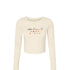 Fall Sweets Crop Long Sleeve- Alpha Omicron Pi