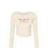 Fall Sweets Crop Long Sleeve- Kappa Alpha Theta