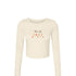 Fall Sweets Crop Long Sleeve- Phi Mu