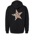 Zebra Star Hooded Sweatshirt - Alpha Epsilon Phi