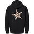 Zebra Star Hooded Sweatshirt - Alpha Sigma Alpha