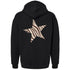 Zebra Star Hooded Sweatshirt - Chi Omega