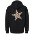 Zebra Star Hooded Sweatshirt - Sigma Delta Tau