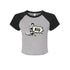 Retro Gal Big Raglan Crop Tee