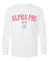 Simple Snowflake Alpha Phi