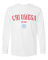 Simple Snowflake Chi Omega