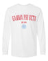 Simple Snowflake Gamma Phi Beta