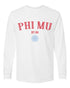 Simple Snowflake Phi Mu