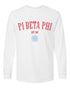 Simple Snowflake Pi Beta Phi