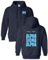 The Volume Hoodie - Alpha Sigma Alpha